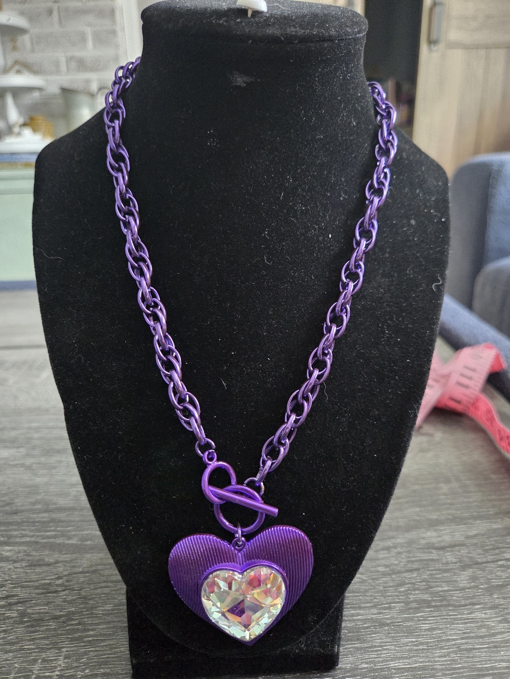 paparazzi Purple Chain Link Necklace
